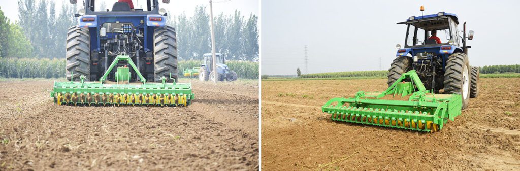 90~ 280 Hp Double-shaft Rotary Cultivators
